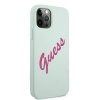 Guess GUHCP12LLSVSBF iPhone 12 Pro Max6,7 niebieski fuksja/blue fuschia hardcase Silicone Vintage